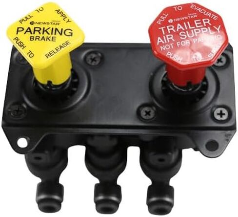 Control Valve (MV-3) KG23997 801360 Compatible with select Freightliner, International models, Black in Kuwait