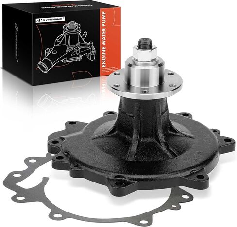 A-Premium Engine Water Pump (with Gasket) Compatible with International Harvester Vehicles - 1754, 1854, 1955 F2654 1986-1989, 2554, 3800, 4700, 4800 1990-1994, 4900, 7100, 1652SC 1990-1993 & More in Saudi Arabia