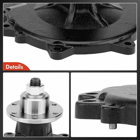 A-Premium Engine Water Pump (with Gasket) Compatible with International Harvester Vehicles - 1754, 1854, 1955 F2654 1986-1989, 2554, 3800, 4700, 4800 1990-1994, 4900, 7100, 1652SC 1990-1993 & More in Saudi Arabia