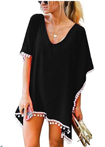 فستان شاطئ رائع للسيدات، بيكيني للسباحة، ثوب سباحة قصير للشاطئ in Kuwait