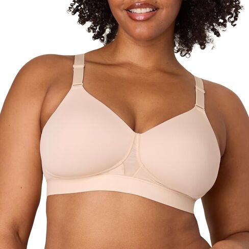 حمالة صدر نسائية لاسلكية من Playtex، حمالات صدر ناعمة مسامية للنساء، ماصة للرطوبة، أشرطة قابلة للتعديل in Saudi Arabia
