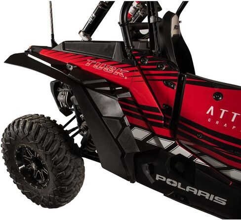 Tusk UTV Fender Flare Kit أسود لـ Polaris RZR XP 1000 2014-2021 in Saudi Arabia