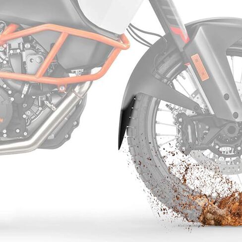 متوافق مع جهاز تشويش إذاعي 1200 XC/XE 2019 للدراجات النارية، موسع حاجز أمامي للدراجة النارية، موسع ABS للعجلة، ملحق حماية من الطين ذاتي اللصق، ملحقات الدراجة النارية in Kuwait