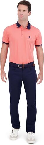 قمصان الجولف الرجالية من Ben Sherman - مقاس رياضي رياضي، عامل حماية من أشعة الشمس +، ماص للرطوبة، مقاوم للرائحة، قميص كاجوال in Kuwait