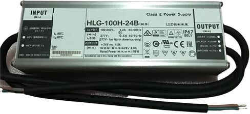 1 قطعة يعتم LED التيار الكهربائي HLG-100H-20B HLG-100H-24B HLG-100H-42B HLG-100H-48B HLG-100H-54B 100 واط (HLG-100H-20B) in Kuwait