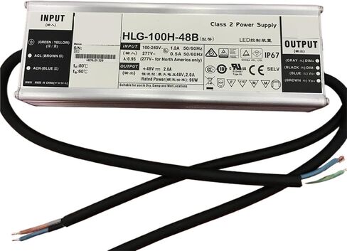 1pcs dimming LED Power Supply HLG-100H-20B HLG-100H-24B HLG-100H-42B HLG-100H-48B HLG-100H-54B 100W(HLG-100H-20B) in Saudi Arabia