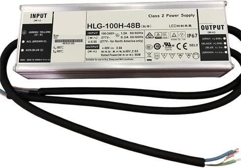 1pcs dimming LED Power Supply HLG-100H-20B HLG-100H-24B HLG-100H-42B HLG-100H-48B HLG-100H-54B 100W(HLG-100H-20B) in Saudi Arabia