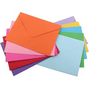 20 قطعة من ورق اللؤلؤ السميك الملون المطوي A7 مغلف مقاس 5 × 7 بوصة لدعوة زفاف وعيد الميلاد بطاقة معايدة للعطلات in Kuwait