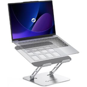 ORICO Ergonomic Laptop Stand for Desk, Height Adjustable Riser, ST11-Silver in Kuwait