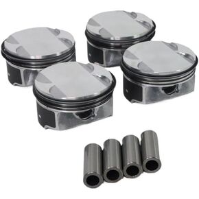 Engine Piston and Rings Kit 4 Set Compatible with Captiva Sport Cobalt Equinox HHR Impala 2.4L L4 DOHC Engines in Kuwait