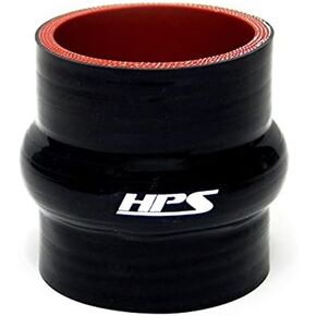 3 3/4 بوصة (95 مم) خرطوم مقرنة من السيليكون المقوى عالي الحرارة HPS 4 بوصة 4 طبقات باللون الأسود in Kuwait