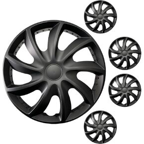 Wheel Cover 17 inch, 17 inch Hubcaps, Rim Covers for Iron Rim Knife Wheel Cover Set of 4 Plastic Hub Covers Wheel Replacement Hubcap Accessories for Car in Kuwait