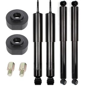 طقم ممتص صدمات بدعامات أمامية وأمامية وخلفية مقاس 2 بوصة طقم رفع فولاذي للتسوية لـ F-150 in Kuwait