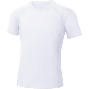 قميص ضغط للأولاد بأكمام قصيرة للشباب الرياضي لكرة القدم والبيسبول، قمصان داخلية للأطفال بطبقة أساسية رياضية in Kuwait