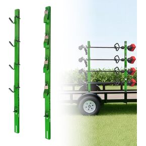 4 أماكن لآكل الأعشاب تناسب شاحنة مقطورة المناظر الطبيعية ومقطورات المرافق المفتوحة وقابلة للقفل وحامل حامل حامل مع 4 قفل فولاذي أخضر in Kuwait