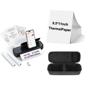 Aixiqee Portable Printer+Case+Paper in Kuwait