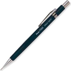 Pentel P205-JC قلم رصاص ميكانيكي أوتوماتيكي - إصدار ياباني محدود - بنك الاستثمار القومي 0.5 مم - قابل لإعادة الملء وقابل للسحب - برميل رمادي أزرق داكن - قلم رصاص واحد in Kuwait