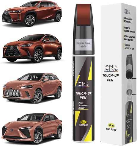 XNA Starfire Pearl Tricoat(077) لطلاء Lexus Touch Up، مزيل خدوش السيارة لإصلاح الشقوق والرقائق، طقم إصلاح خدوش السيارة 2 في 1 سريع وسهل الإصلاح مع لون مطابق تمامًا in Kuwait