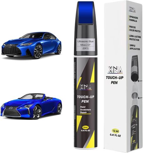 XNA Starfire Pearl Tricoat(077) لطلاء Lexus Touch Up، مزيل خدوش السيارة لإصلاح الشقوق والرقائق، طقم إصلاح خدوش السيارة 2 في 1 سريع وسهل الإصلاح مع لون مطابق تمامًا in Kuwait