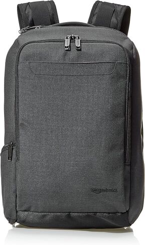 Amazon Basics Slim Carry On Laptop Travel Overnight Backpack - Black in Saudi Arabia