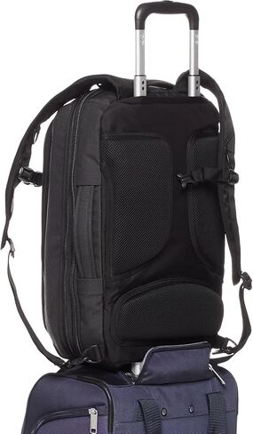 Amazon Basics Slim Carry On Laptop Travel Overnight Backpack - Black in Saudi Arabia