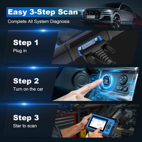 أداة تشخيص الماسح الضوئي ArtiDiag600 Pro Obd2 - أداة فحص السيارات TOPDON مع أنظمة كاملة، قارئ رمز السيارة مع 9 خدمات إعادة تعيين للأعمال اليدوية والمهنية، تحديث مجاني مدى الحياة in Saudi Arabia