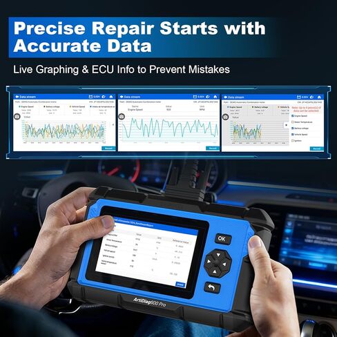 أداة تشخيص الماسح الضوئي ArtiDiag600 Pro Obd2 - أداة فحص السيارات TOPDON مع أنظمة كاملة، قارئ رمز السيارة مع 9 خدمات إعادة تعيين للأعمال اليدوية والمهنية، تحديث مجاني مدى الحياة in Saudi Arabia