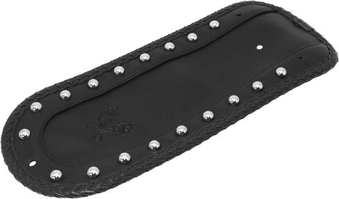 غطاء صدرية من الجلد ببرشام من الفينيل مصنوع من جلد البولي يوريثان الخلفي للدراجة النارية لموديلات Harley Softail Heritage Springer Classic EFI FLSTCI 2006-2017 in Kuwait