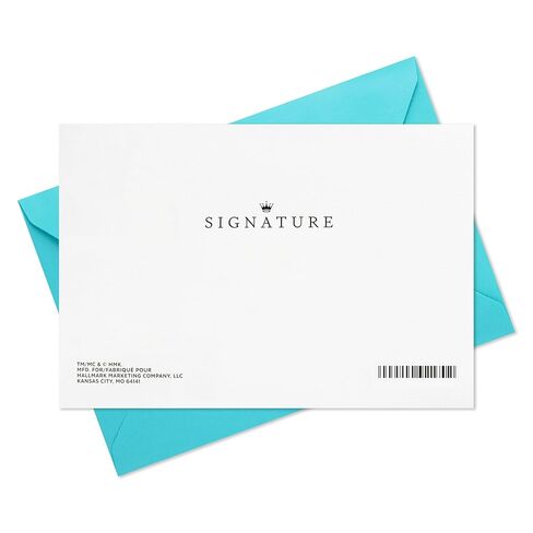Hallmark Signature Congratulations Card (Hooray!) for Graduations, New Jobs, Retirements, Promotions, Awards in Saudi Arabia