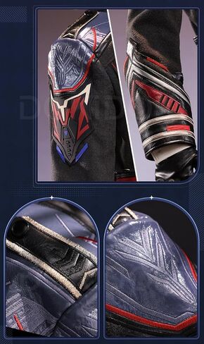 KIRA KIRA Caleb Cosplay Pilot Uniform SR Love and Deepspace Caleb Cloudsreach Strategy Farspace Colonel Halloween Costume in Saudi Arabia