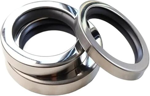 Stainless Steel Skeleton Oil Seal Double Lip Temperature and High Speed Rotary Shaft Seal Air Compressor ID 8x18x6 8x22x7(8x22x7) in Saudi Arabia