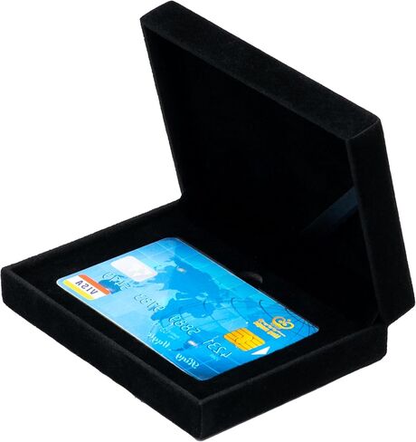 حامل صندوق بطاقات العمل المخملي مناسب لبطاقة الائتمان القياسية لبطاقة الهدايا in Kuwait