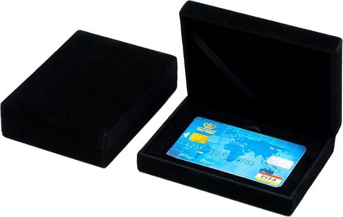 حامل صندوق بطاقات العمل المخملي مناسب لبطاقة الائتمان القياسية لبطاقة الهدايا in Kuwait
