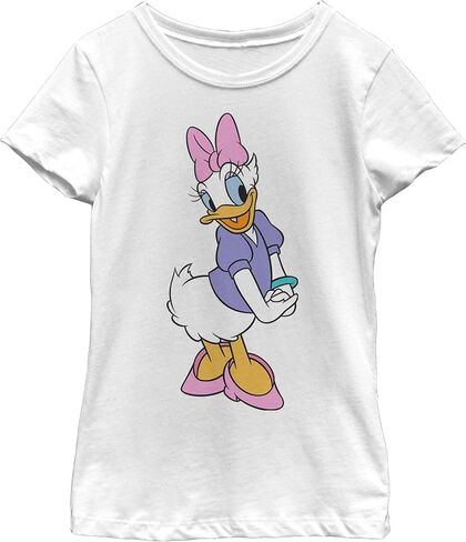 Disney Girls Characters Traditional Daisy Girl's Solid Crew Tee in Saudi Arabia