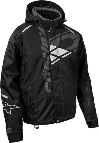 Castle X Men's Code G4 Snowmobile Jacket (Black/Charcoal/Silver - 4X-Large) in Saudi Arabia