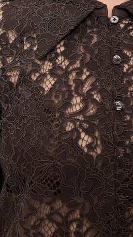 L'AGENCE Women's Anita Lace Button Up in Saudi Arabia