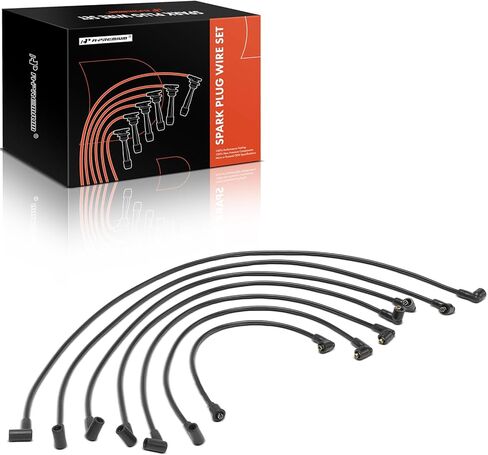 A-Premium 7PCS Spark Plug Wires Compatible with Jaguar XJ 1969-1971, XJ6 1972-1977, XK150 1960-1961, XKE 1961-1971, 3.4 1960, 3.8 1960-1966, 340 1967, 420 1967, Mark IX 1960-1966, 3.4L 3.8L 4.2L in Saudi Arabia