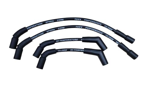 10mm Spark Plug Wires Silicone Compatible with Harley Davidson Softail 2018+ FX FXST 2024 Road King/Street Glide, TONS-18M8FXFL-10MM in Saudi Arabia