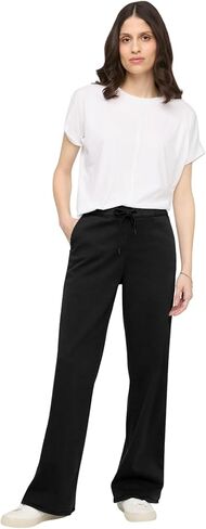 DUER Women's No Sweat Wide Leg Pant, Moisture Wicking Stretch Fabric with Drawstring and Elastic Waist in Kuwait