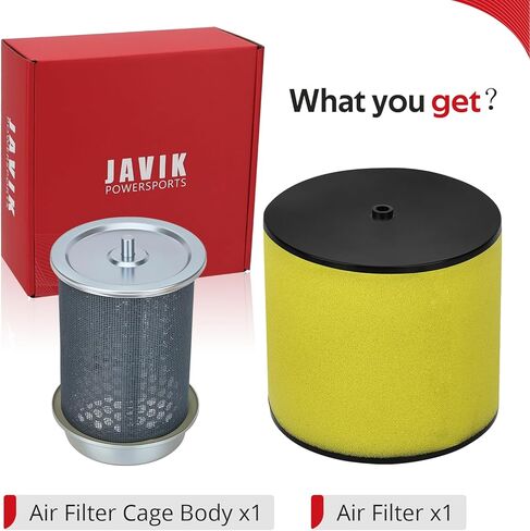 JAVIK Air Filter And Filter Cage Body For Honda Rancher Foreman P-ioneer 420 500 520 680 700 2001-2024 Big Red MUV 700 2009-2013 O.E.M# 17254-HN1-000 in Kuwait