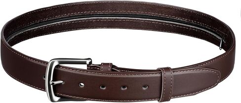 Travel Money Belt Hidden Zipper Pocket for Men, PU Secure Pocket Belt Wallet, for Storing Valuables and Cash, for Safety and Convenience in Saudi Arabia