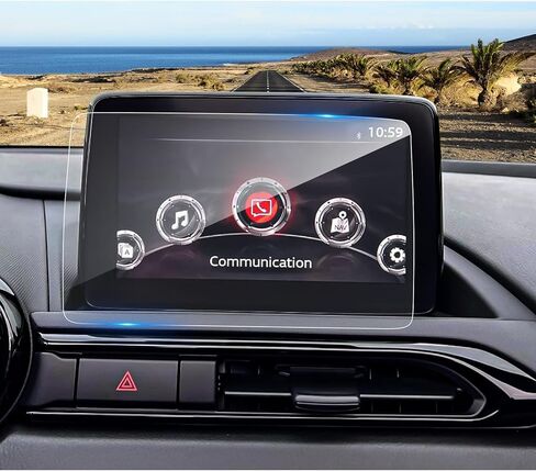 2016-2022 2023 MX-5 Miata Screen Protector for Mazda MX-5 Miata (Sport/Club/Grand Touring) 7-inch Touch Screen, 9H Tempered Glass 2022 2023 MX5 Accessories HD Transparent Protective Film 7" in Saudi Arabia