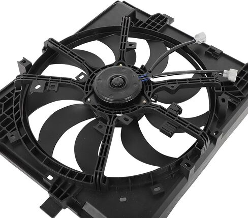 620-452 Radiator Cooling Fan Assembly for 2011 2012 2013 2014 2015 2016 2017 for Nissan Juke,Replace# 214831KC0A/214831KC0APFM/214851KC0A/214851KC0B/214861FE0A in Saudi Arabia