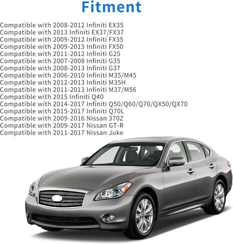 214934-GA0A وحدة التحكم في مروحة تبريد المحرك المتوافقة مع Infiniti EX37 FX37 FX35 FX50 G25 G35 G37 M35 Q50 Q60 Q70 N-i-s-s-a-n 370Z GT-R Juke، يستبدل #21493EH10A in Kuwait