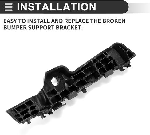 دعامة دعم ممتص الصدمات من Motoforti، دعامة تثبيت المصد الأمامي الأيمن، لسيارة Kia Sorento 2014-2015، ABS، رقم 865142P500، أسود، قطعة واحدة in Kuwait