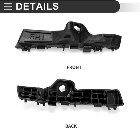 دعامة دعم ممتص الصدمات من Motoforti، دعامة تثبيت المصد الأمامي الأيمن، لسيارة Kia Sorento 2014-2015، ABS، رقم 865142P500، أسود، قطعة واحدة in Kuwait