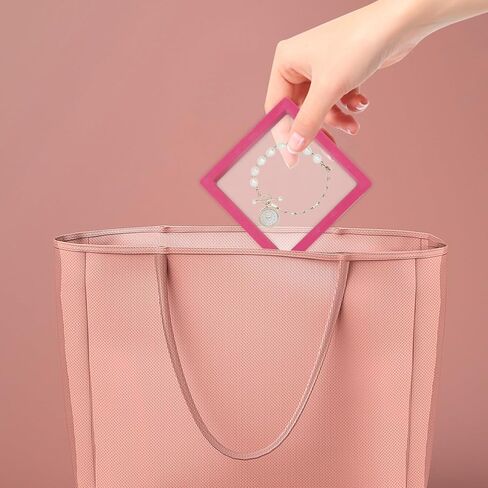 12 Pcs 3D Floating Frame Display Case PE Film Jewelry Display Stand Box Ornament Organizer Suspended Display Boxes 12 Colors in Saudi Arabia
