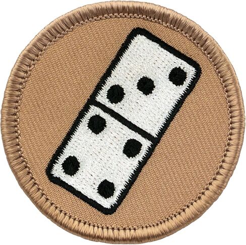 Domino Patrol Patch - 2" Diameter Round Embroidered Patch (Sew-on) in Saudi Arabia