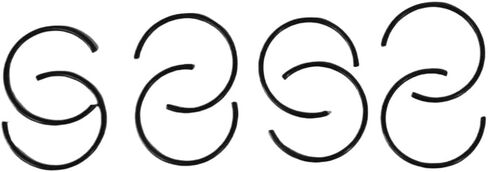 طقم مكبس وحلقات المحرك 4 مجموعة متوافقة مع محركات Captiva Sport Cobalt Equinox HHR Impala 2.4L L4 DOHC in Kuwait