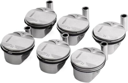 6PCS Pistons Rings STD Low Compression 9.7:1 11257561850 Compatible With E60 E90 325i 523i N52B25 Engines Pistons Rings Accessories in Kuwait